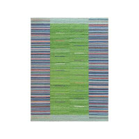 Isabelline 9'3"X12'1" Flat Weave Kilim Wool Hand Woven Stripe Design Reversible Rug 34BAD6A7DBC04F09A1F0FDCAE7A8D42D