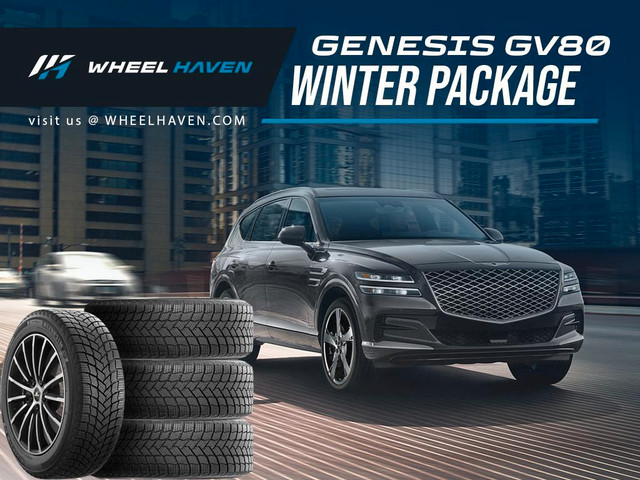 Genesis GV80 - Winter Tire + Wheel Package 2023 - WHEEL HAVEN in Tires & Rims