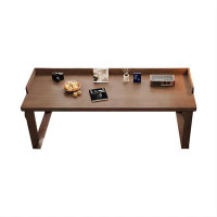 Hokku Designs 70.87"Brown solid wood rectangular desk