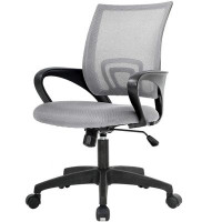Inbox Zero Desk Chair Computer Chair Ergonomic Executive Swivel Rolling Chair With Lumbar Support Arms Adjustable Task C