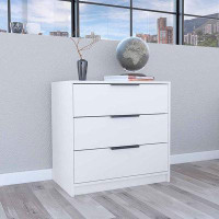 Ebern Designs 3 Drawers Dresser With Superior Top