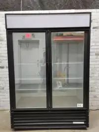 True GDM-49 54 Glass Door Reach in Refrigerator - 1 year Rental from $65 per week