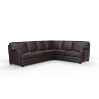 Leather Creations Lanier 2 - Piece Leather Sectional