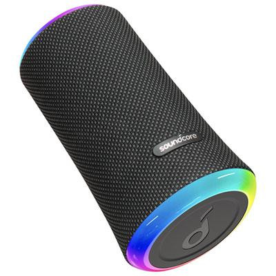 Soundcore by Anker Flare 2 Splashproof Bluetooth Wireless Speaker - Black in Speakers