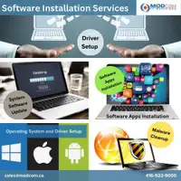 Computer Laptop, Desktop, Mac Software Installation Services