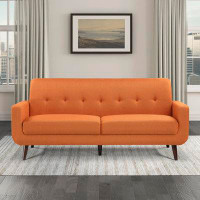 Orren Ellis Weaver Fabric Upholstered Living Room Sofa