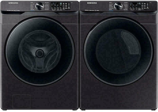 Samsung WF50T8500AV 27 Front Load Steam Clean Washer 5.8 cu. ft. &amp; DVE50R8500V Steam Clean Electric Dryer in Washers & Dryers in Mississauga / Peel Region - Image 3