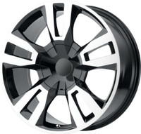 24 inch Chevy Tahoe RST Replica wheels - 6x139.7 / 6x5.5 for Silverado Sierra 1500 Tahoe Yukon Escalade