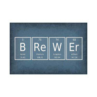 East Urban Home Brewer - Wrapped Canvas Print