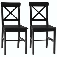 17 Stories Modern Farmhouse Dining Chairs Set of 2