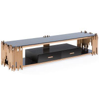 Mercer41 Fortney TV Stand for TVs up to 88"