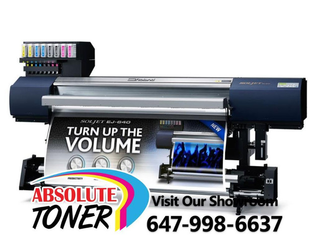 ROLAND SOLJET EJ 640 Eco Solvent High Volume Color Inkjet Printer - Large Format Printer in Printers, Scanners & Fax