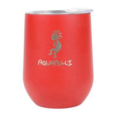 Aquapelli 12 oz Vacuum Insulated Stainless Steel Wine Tumbler in Vacuums