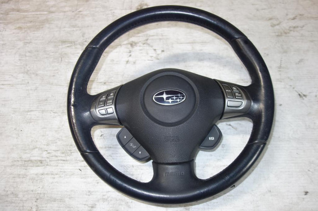 JDM Subaru Legacy & Outback Momo Steering Wheel & Hub2005-2006-2007-2008-2009 in Tires & Rims
