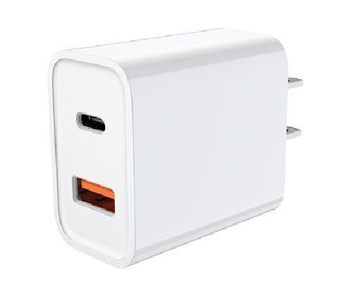 18W Jellico C15 18W PD+QC3.0 Fast Home Charger Adapter - White in Cell Phone Accessories