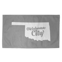 East Urban Home Oklahoma City Oklahoma Grey Area Rug