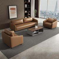 PopperLip Office Sofa Simple Business Reception Guest Sofa Manager Office Sofa