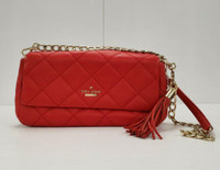 (19657-1) Kate Spade Quilted Red Purse