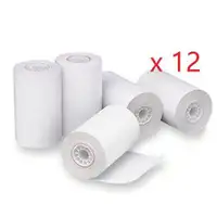 Thermal POS Paper Rolls 2 1/4 Inch X 60' Length Diameter: 1 1/2 Inch BPA Free Premium Quality for handheld printers, Pac