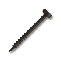 CSH #7 X 1-1/4 In. Modified Pan Head Coarse Thread With Nibs Self-Tapping Pocket Hole Screw