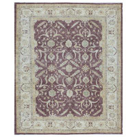 Bokara Rug Co., Inc. Ziegler Hand-Knotted High-Quality Brown and Beige Area Rug