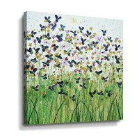Red Barrel Studio Dickinson Wildflowers Of Brittany by Herb Dickinson - Print on Canvas