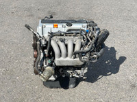 ACURA 04 08 TSX TYPE S ENGINE JDM K24A HIGH COMP 2.4L MOTOR RBB K24A2 3LOBE