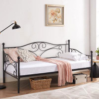 17 Stories Korecky Twin Metal Daybed