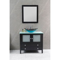 Ebern Designs Avebury 31" Single Bathroom Vanity Set with Mirror
