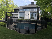 Pool Fence SECURE+, removable pool safety fence for your child