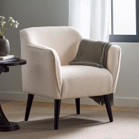 Wrought Studio Aurianna 28.5" Wide Polyester Armchair