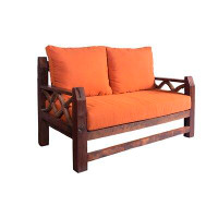 Home and Garden Direct 66" Square Arm Loveseat