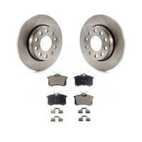 Rear Disc Rotors and Semi-Metallic Brake Pads Kit by Transit Auto K8F-101750