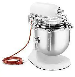KitchenAid 8 Qt 16 cup Commercial Stand Mixer- KSMC895WH NSF-certified, high-efficiency 1.3HP motor...