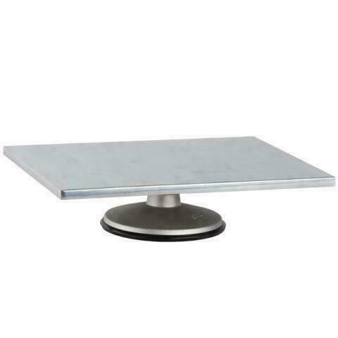 Revolving Aluminum Cake Stand for 1/2 Size Sheet Cake 12x16x4 *RESTAURANT EQUIPMENT PARTS SMALLWARES HOODS AND MORE* in Other Business & Industrial in City of Toronto - Image 4