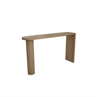 Latitude Run® 62.99"Brown Modern Solid Wood Bar table