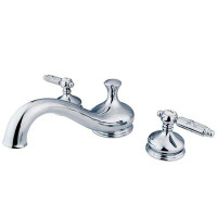 Elements of Design Hot Springs Double Handle Deck Mounted Roman Tub Faucet
