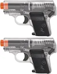 Two kids in your family?  ---  COLT .25 TWIN PACK SPRING POWERED TOY AIRSOFT PISTOLS