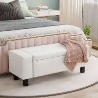 Latitude Run® Gerli Upholstered Flip Top Storage Bench