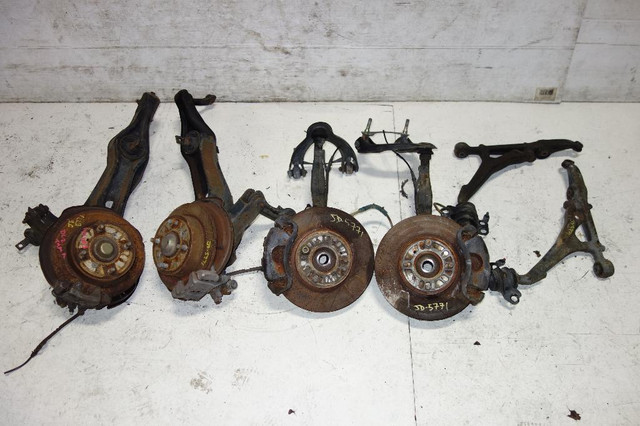 JDM Acura Integra 4x114.3 DC2 4 Lug Brake Calipers Spindles Hub Trailing Arms 1994-2001 in Other Parts & Accessories