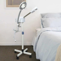 NEW 2 IN 1 FACIAL STEAMER 5X MAGNIFYING LAMP BEAUTY SPA 513851