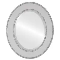 Astoria Grand Richas Oval Traditional Beveled Accent Mirror