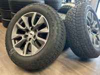 (4) 2022-23 Chevy Silverado , Tahoe OEM rims and tires