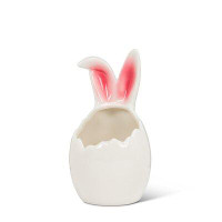 Trinx 4" Egg With Bunny Ears Planter