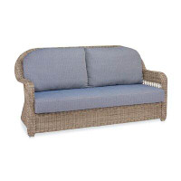 CO9 Design Julia 79" Wide Outdoor Patio Sofa with Cushions