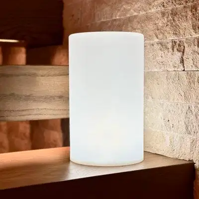 Smart & Green Lampe de table d’extérieur à DEL intégrée à piles à énergie