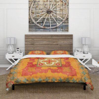 East Urban Home Moroccan Tiles Collage II Duvet Cover Set