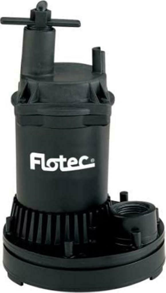 FLOTEC® 1/6 HP THERMOPLASTIC UTILITY PUMP -- Competitor price $149.99 -- Our price only $69.95 in Other