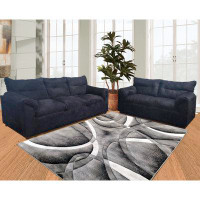 Latitude Run® Morrisson Living Room Set, Sofa Loveseat