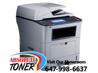 With 2 FREE Toner - ONLY $495 Samsung Printer SCX-5835FN 5835 Monochrome Multifunction Desktop Laser Printer LCD Screen